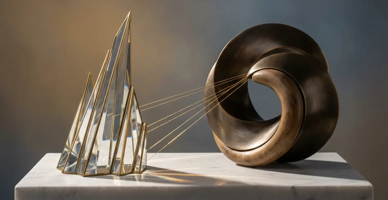 Rappresentazione simbolica dell'attrazione e contrasto tra il numero 1 e 9 nella numerologia di coppia