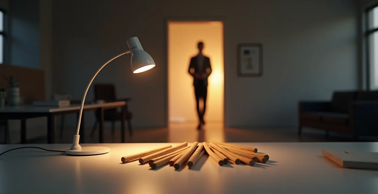 Rappresentazione visiva del sovraccarico lavorativo e del rischio burnout