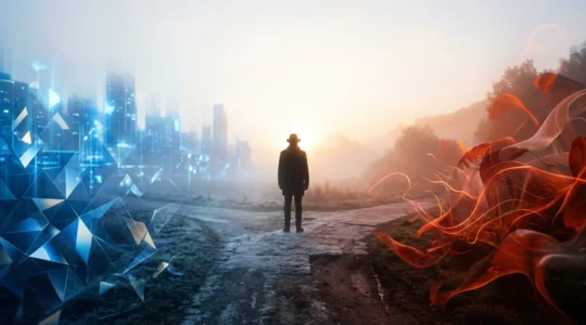 Bivio emotivo tra la logica della mente e i sentimenti del cuore in una relazione