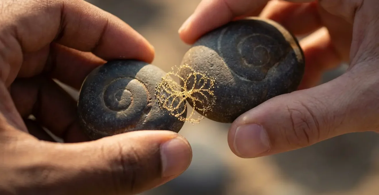 Rappresentazione visiva del terzo numero come missione condivisa della coppia