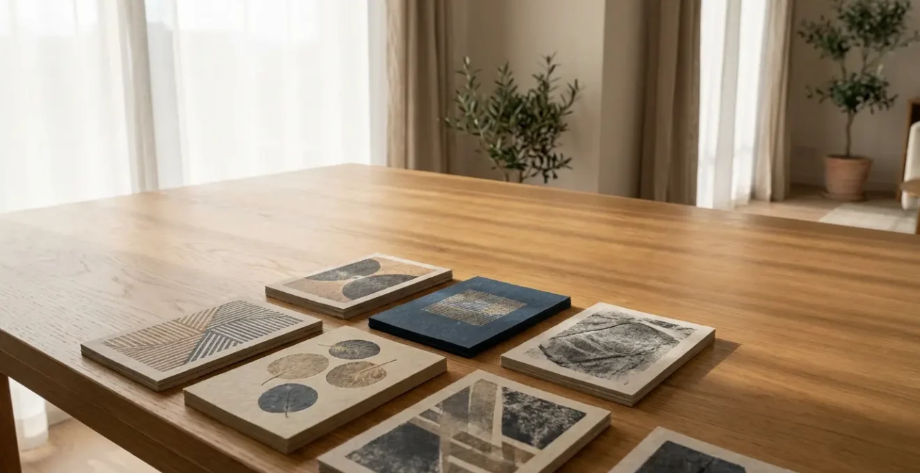 Carte simboliche disposte su un tavolo per l'interpretazione onirica